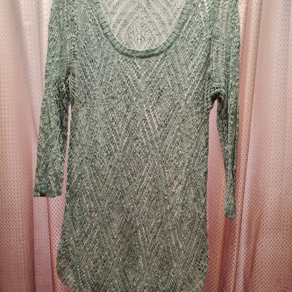 Crocheted sweater